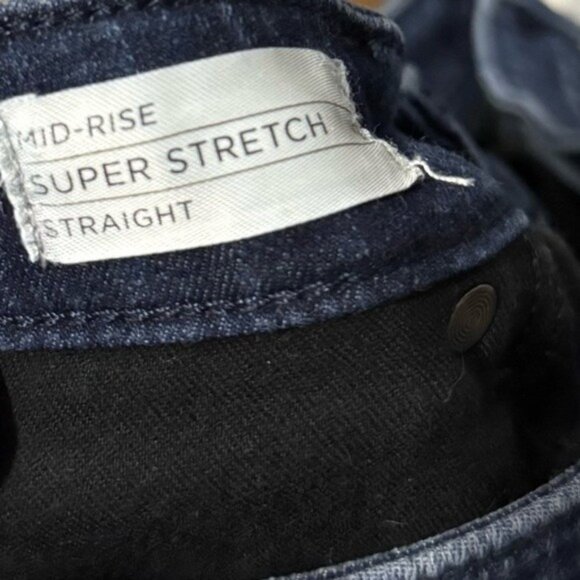 Lane Bryant Mid Rise Super Stretch Straight Leg Jeans Blue Women’s Size 18 R • - Picture 5 of 6